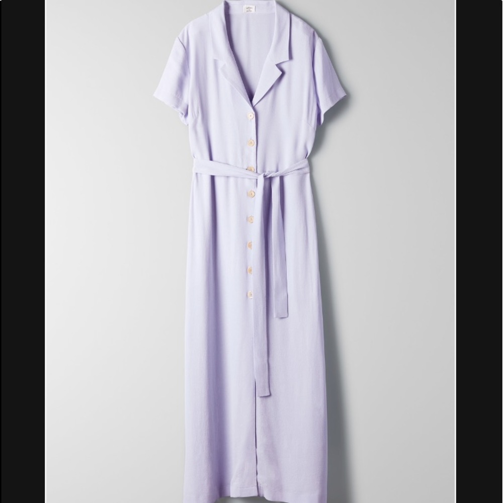 Wilfred Shirt Dress - PALE BLUE -